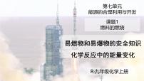 初中化学人教版（2024）九年级上册（2024）课题1 燃料的燃烧背景图ppt课件