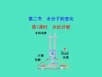 鲁教版（2024）九年级上册（2024）第二节 水分子的变化图片课件ppt