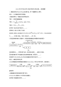 2024年中考化学三轮冲刺专项训练：流程题+.1