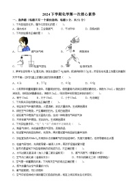 湖南省衡阳市博雅学校2024--2025学年九年级上学期第一次月考化学试题(无答案)