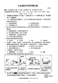 江西师范大学附属中学红谷滩区滨江分校2023-2024学年九年级下学期开学考试化学试题