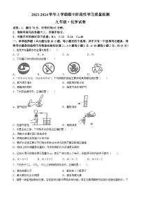 江西省南昌市豫章中学2023-2024学年九年级上学期期中考试化学试题