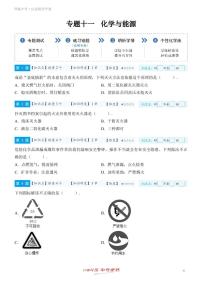 【一轮复习】备战2025年中考化学专题训练--专题一0一 化学与能源（教师版+学生版）