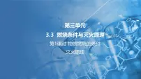 化学科粤版（2024）3.3 燃烧条件与灭火原理教课课件ppt