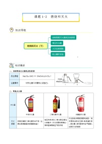 人教版九年级化学上册同步精品讲义课题1燃烧和灭火(下)讲义(学生版+解析)