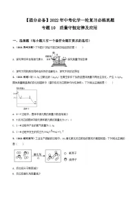 中考化学一轮复习必练真题(全国通用)专题10质量守恒定律及应用真题特训(原卷版+解析)