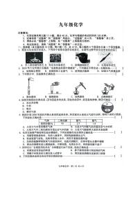 [化学]安徽省合肥市多校联考2024～2025学年九年级上学期9月月考试题(有答案)