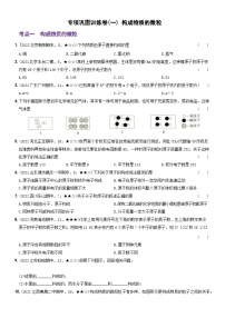 人教版九年级化学上册期中期末考前集训〖卷06】专项巩固训练卷(一)(原卷版+解析)