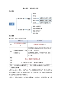 初中化学人教版（2024）九年级上册（2024）第一单元 走进化学世界导学案