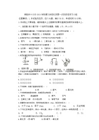 河南省南阳市第十三中学2024-2025学年九年级上学期第一次月考化学试卷