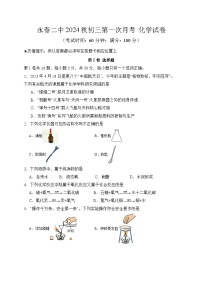 福建省泉州市永春第二中学2024-2025学年九年级上学期第一次月考化学试卷