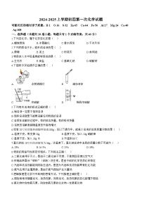 黑龙江省大庆市肇源县东片区2024-2025学年九年级上学期10月联考化学试题