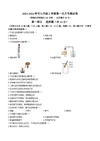 2023-2024学年辽宁省阜新市九年级（上）月考化学试卷（10月份）.