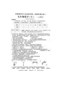 2023-2024学年河南省驻马店市泌阳县光亚学校九年级（上）月考化学试卷（10月份）.