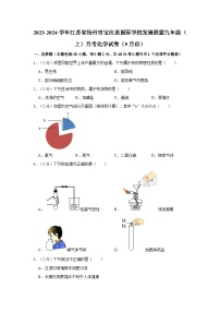 2023-2024学年江苏省扬州市宝应县国际学校发展联盟九年级（上）月考化学试卷（9月份）