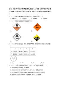 2023-2024学年辽宁省本溪市九年级（上）第一次月考化学试卷