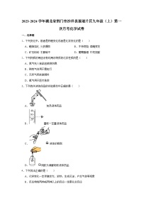 2023-2024学年湖北省荆门市沙洋县国道片区九年级（上）第一次月考化学试卷