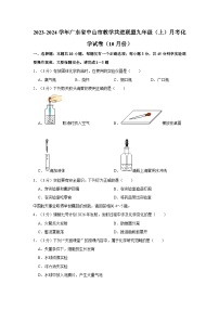 2023-2024学年广东省中山市教学共进联盟九年级（上）月考化学试卷（10月份）