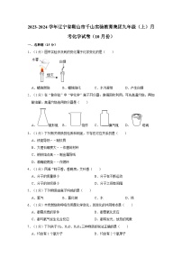 2023-2024学年辽宁省鞍山市千山实验教育集团九年级（上）月考化学试卷（10月份）