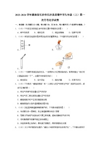 2023-2024学年湖南省长沙市长沙县泉塘中学九年级（上）第一次月考化学试卷