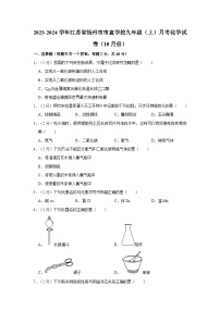 2023-2024学年江苏省扬州市市直学校九年级（上）月考化学试卷（10月份）