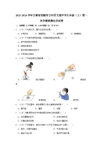 2023-2024学年甘肃省张掖市甘州区大成中学九年级（上）第一次学情检测化学试卷