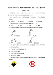 2023-2024学年广西崇左市宁中初中部九年级（上）月考化学试卷（10月份）