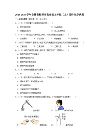 2023-2024学年吉林省松原市乾安县九年级（上）期中化学试卷