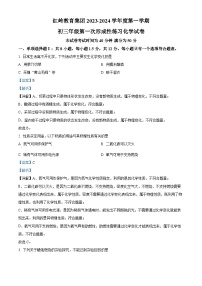 2023-2024学年广东省深圳市福田区红岭教育集团九年级（上）第一次月考化学试卷.