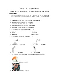 黑龙江省海伦市长发中学2024-2025学年九年级上学期十月月考化学试卷