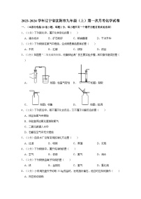 2023-2024学年辽宁省沈阳市九年级（上）第一次月考化学试卷