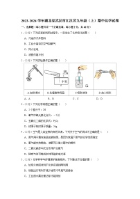 2023-2024学年湖北省武汉市江汉区九年级（上）期中化学试卷