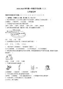 河南省周口市郸城县2024-2025学年九年级上学期10月月考（二）化学试卷