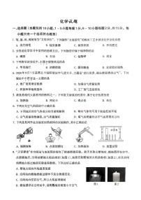 甘肃省陇南市武都区2024-2025学年九年级上学期第一次月考化学试题