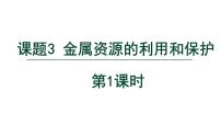 人教版（2024）九年级下册（2024）课题3 金属资源的利用和保护课文配套课件ppt