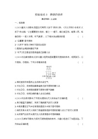 化学实验活动4 燃烧条件的探究练习题ppt课件