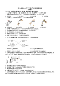 湖南省长沙市雅礼集团2024-2025学年九年级上学期期中考试化学试题（原卷版）