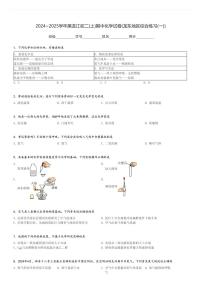 2024～2025学年黑龙江初二(上)期中化学试卷(龙东地区综合练习(一))[原题+解析]