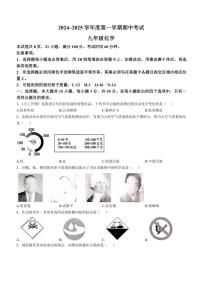 广东省茂名市电白区2024～2025学年九年级(上)期中考试化学试题(含答案)