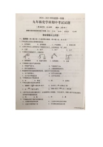 海南省文昌市2024-2025学年九年级上学期期中考试化学试题