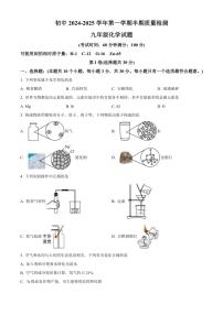 福建省龙岩市上杭县城区三校2024～2025学年九年级(上)期中化学试卷(含答案)