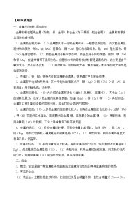 2024年中考化学真题专题试卷-金属与金属矿物