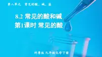 化学九年级下册第八章 常见的酸、碱、盐8.2 常见的酸和碱课堂教学课件ppt