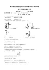 辽宁省沈阳市虹桥中学教育集团2024～2025学年九年级(上)期中化学试卷(含答案)