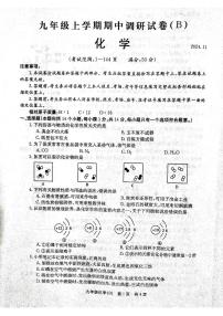 河南省林州市2024-2025学年九年级上学期期中考试化学试卷
