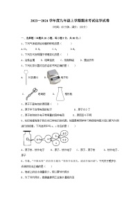 黑龙江省海伦市扎音河乡中学2023-2024学年九年级上学期期末考试化学试卷