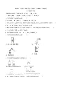 贵州省贵阳市观山湖区美的中学2024～2025学年九年级(上)期中化学试卷(含答案)