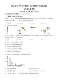 福建省漳州市芗城区漳州立人学校2024～2025学年九年级(上)期中化学试卷(含答案)