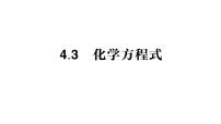 科粤版（2024）九年级上册（2024）第四单元 化学式与化学方程式4.3 化学方程式作业课件ppt