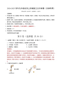 九年级化学第三次月考卷（天津专用，人教版2024第1~6单元）：2024+2025学年初中上学期第三次月考.zip